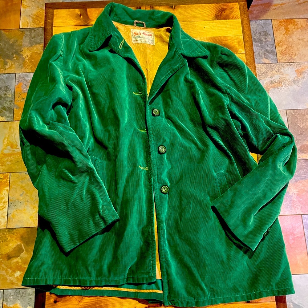Vintage Field and Steam Corduroy Jacket!